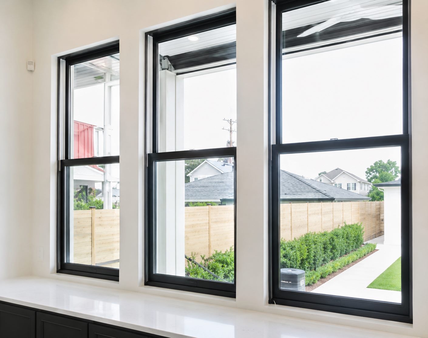 Energy-efficient impact windows installed by GlassIQ