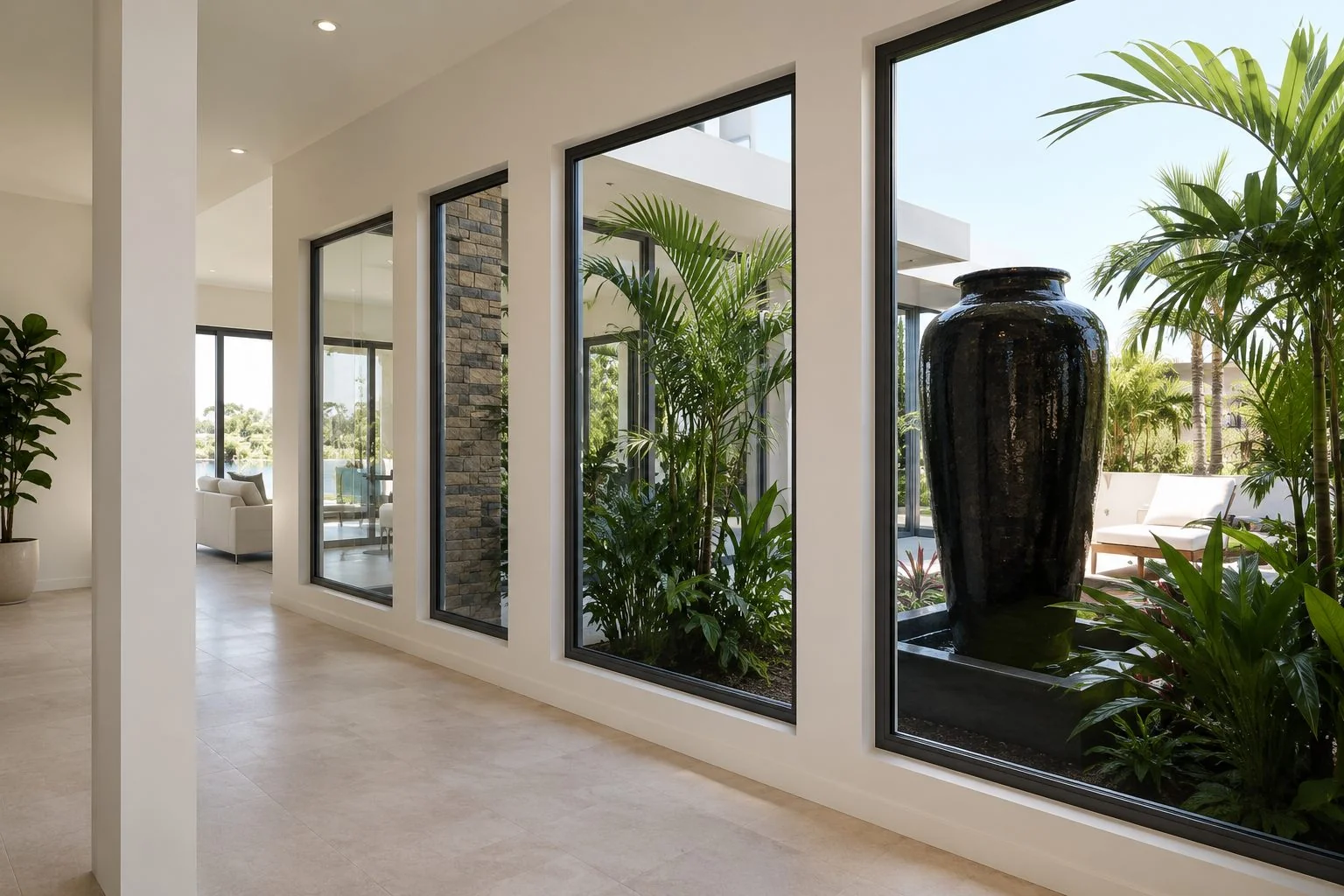 Custom configuration of fixed impact windows